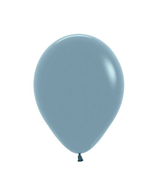 Dusk blue balloons