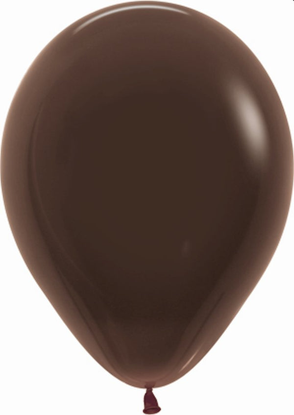 Globos chocolate