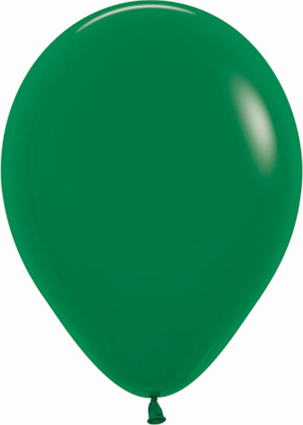 Jungle green balloons